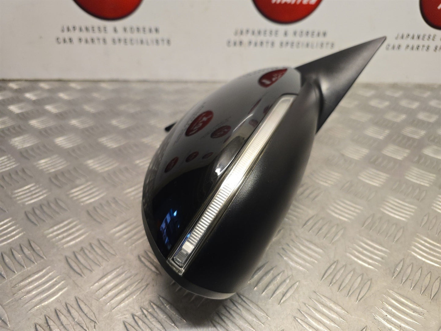 Kia Optima JF MK4 2016-2019 Drivers Side Power Fold Mirror Abp Black 87620-D4910 - photo 5 of 13
