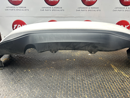 NISSAN PULSAR 2014-2017 GENUINE REAR BUMPER WHITE QM1