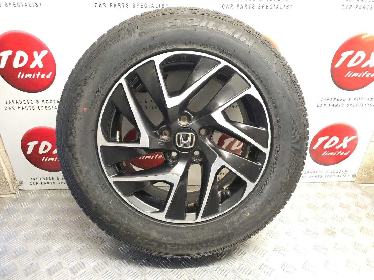 HONDA CR-V MK4 2013-2018 17" INCH ALLOY WHEEL SET + TYRES 225/65/17 T1W17070A