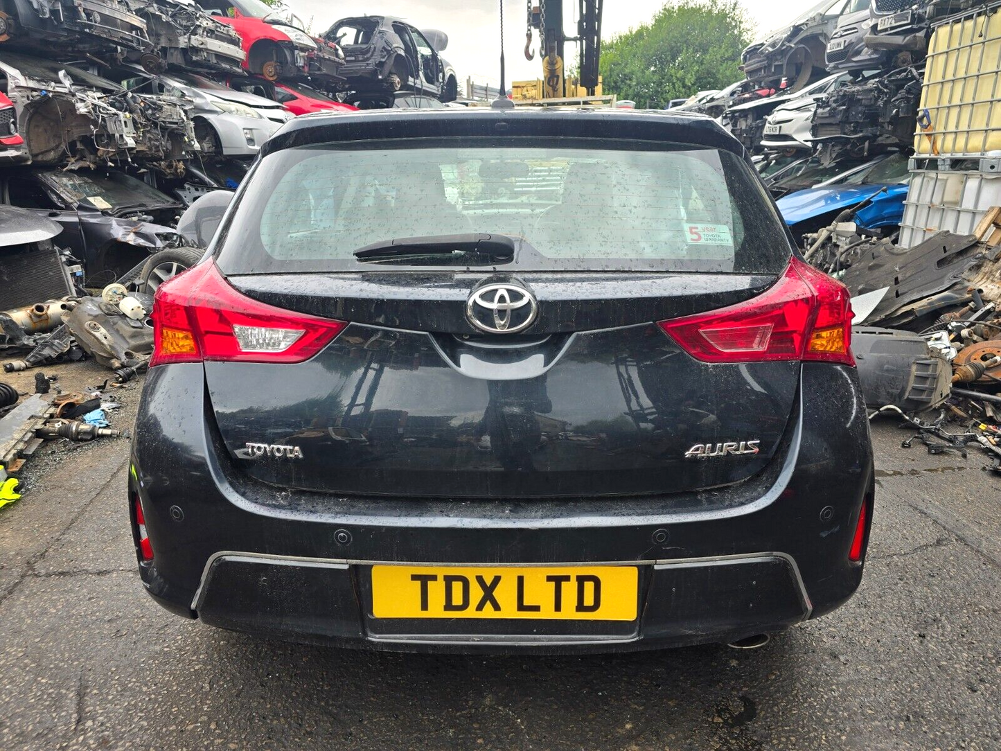 2013 TOYOTA AURIS EXCEL MK2 1.6 PETROL 6 SPEED MANUAL VEHICLE FOR PARTS SPARES