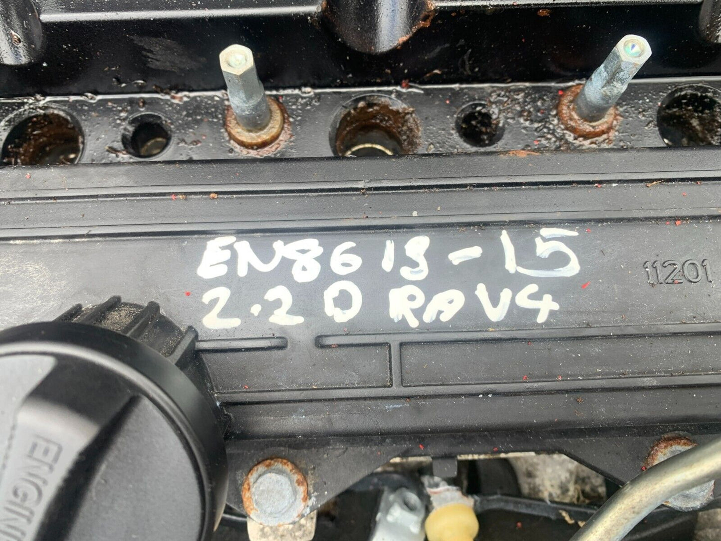 TOYOTA RAV4 MK4 2013-2015 2.2 DIESEL D-4D 2AD-FHV BARE ENGINE 56,00 MILES