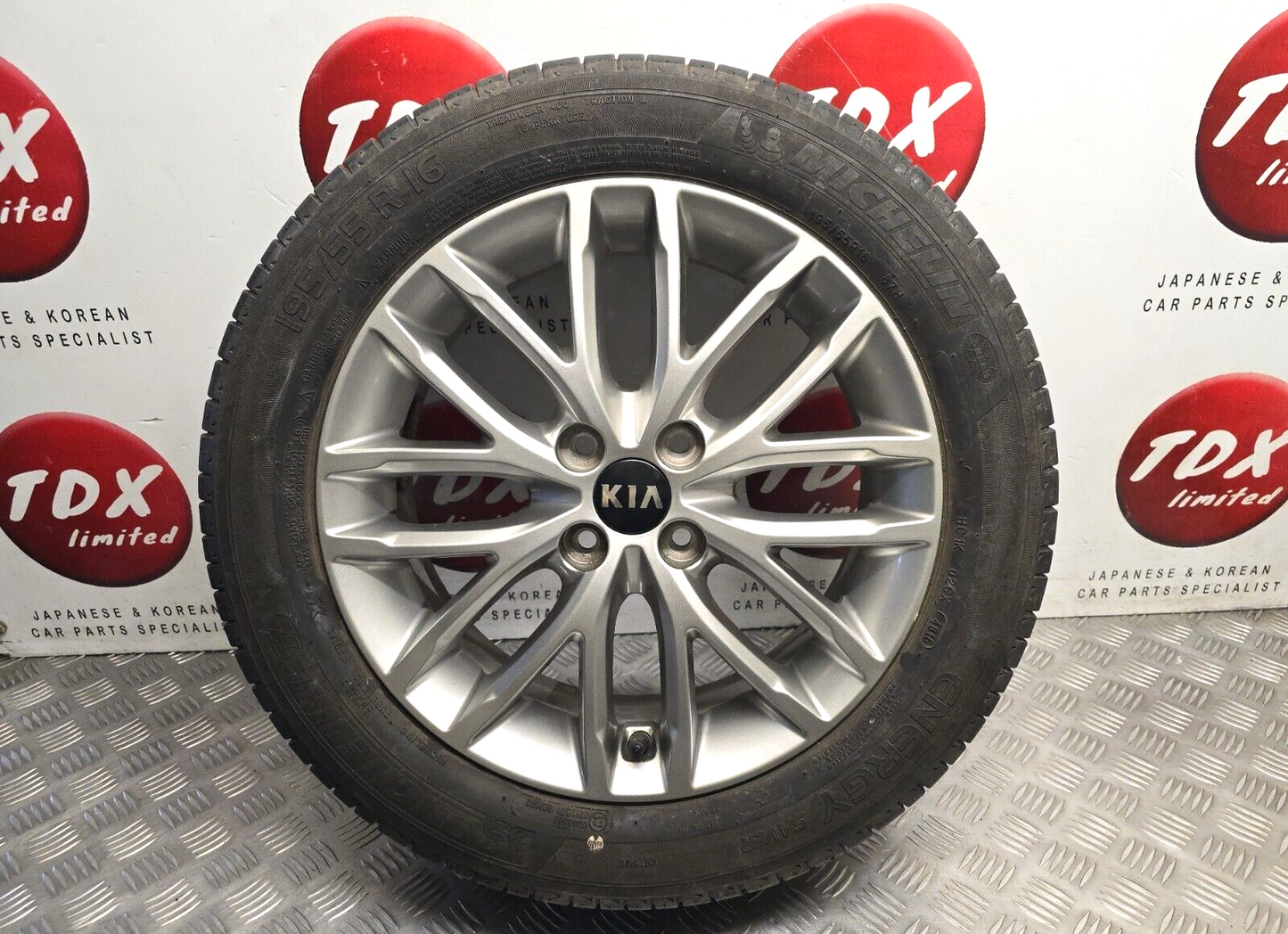 KIA RIO YB MK4 16" INCH 2018-2023 GENUINE ALLOY WHEEL 5MM 195/55/16 52910-H8200