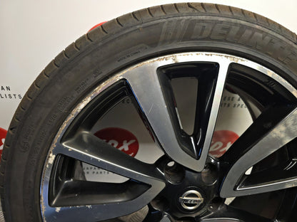 Nissan Qashqai J11 MK2 2014-2021 Genuine 19" Alloy Wheel 7.5 Mm Tyre 225/45ZR19 - photo 6 of 17