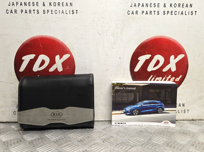Kia Ceed (Cd) Mk3 2018-2021 Genuine Owners Manual Handbook Pack Wallet Book 1