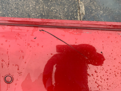 NISSAN PULSAR 2014-2017 GENUINE REAR PARKING SENSOR BUMPER NAH G RED