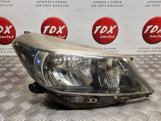 TOYOTA YARIS MK3 2012-2014 PRE-FACELIFT GENUINE DRIVER SIDE HALOGEN HEADLIGHT