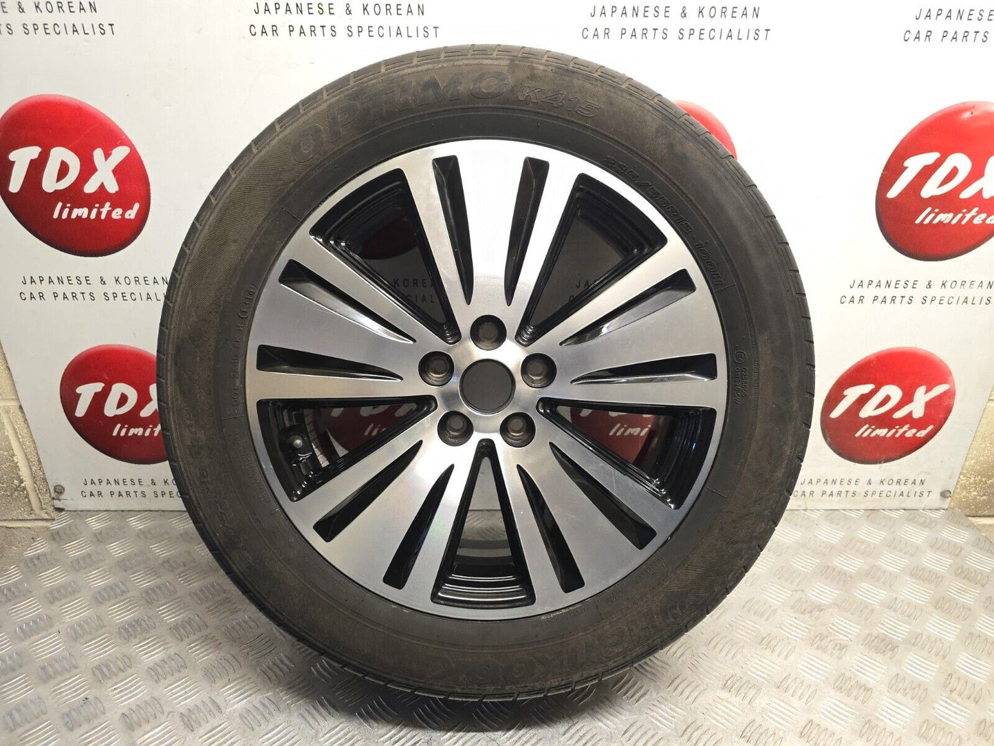 KIA SPORTAGE SL MK3 2010-2015 18" ALLOY WHEEL LOW TREAD 235/55/18 52910-3W710