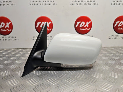 Kia Venga YN 2010-2019 Genuine Passengers Power Fold Mirror Wd White 87610-1P900 - photo 1 of 9
