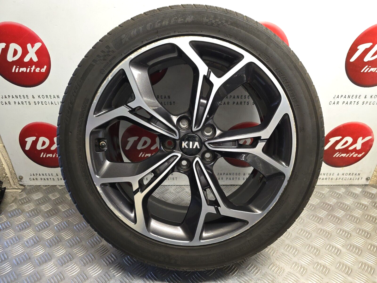 KIA SPORTAGE MK4 2016-2022 19 INCH DIAMOND CUT ALLOY WHEEL 245/45/19 52910-F1510