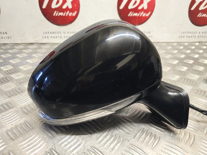 TOYOTA PRIUS MK3 2009-2015 GENUINE DRIVERS SIDE POWER FOLD MIRROR 202 BLACK