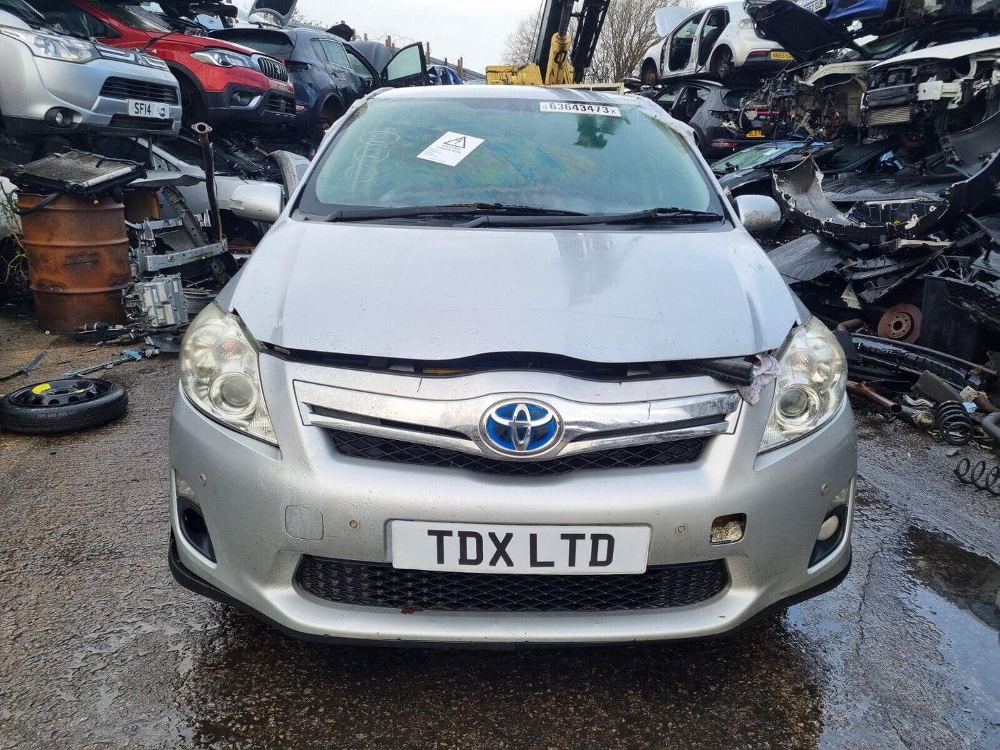 2011 TOYOTA AURIS (E150) T SPIRIT MK1 1.8 HYBRID CVT AUTO FOR PARTS SPARES