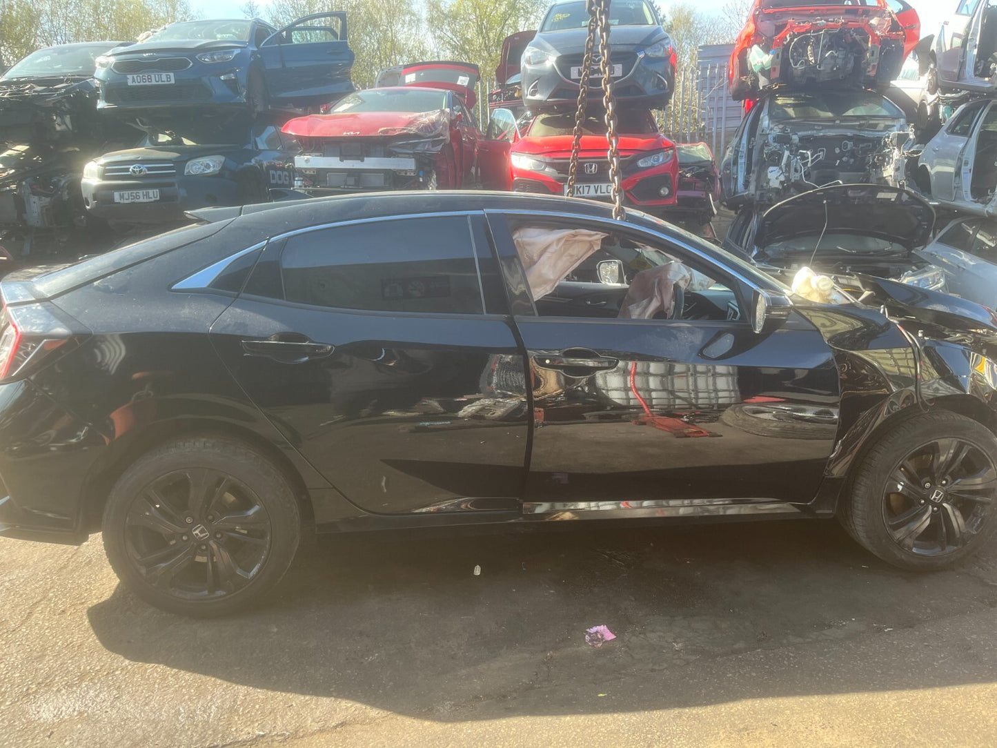 2018 Honda Civic Sr Mk10 Fk9 1.6 I-Dtec Diesel 6 Speed Manual Vehicle For Breaking And Parts 3