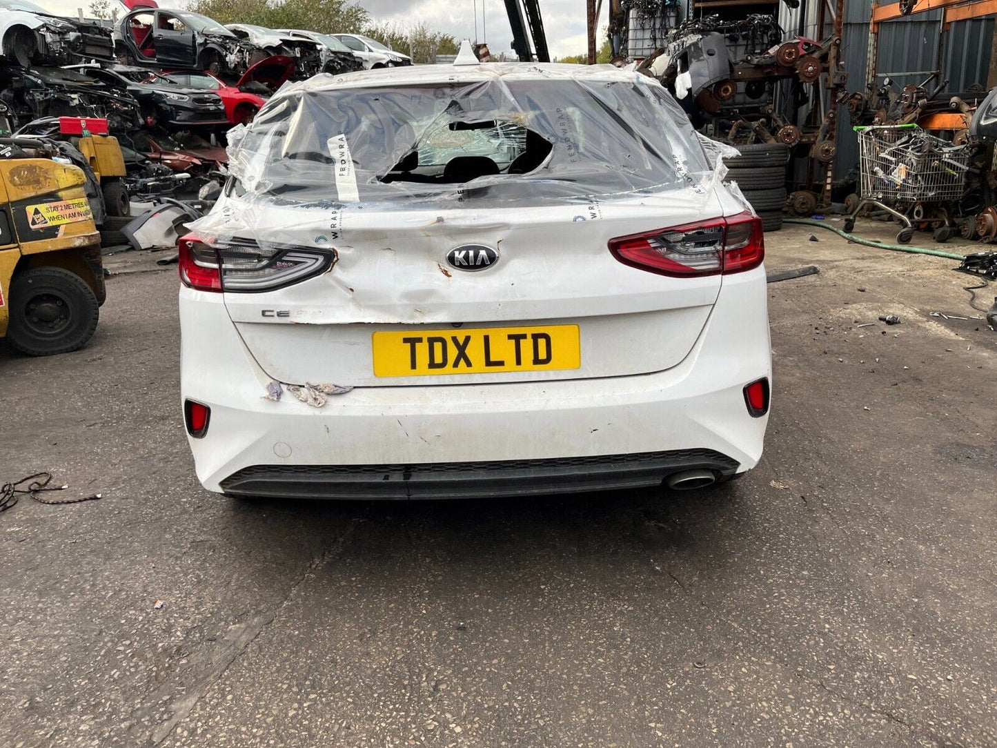 2019 KIA CEED 2 CD MK3 1.6 DIESEL 6 SPEED MANUAL HATCHBACK FOR PARTS & SPARES