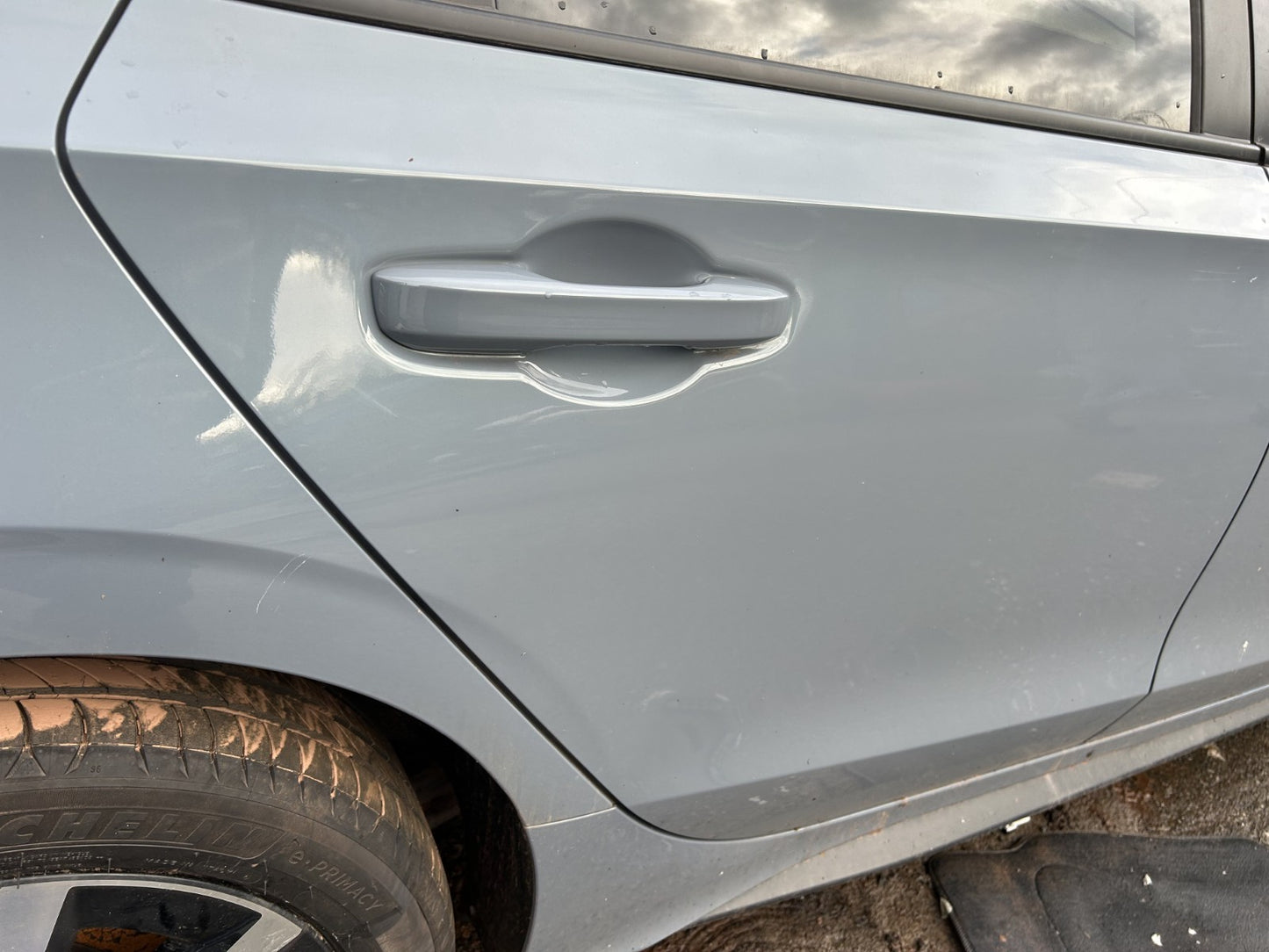 HONDA CIVIC MK11 2022-2025 GENUINE DRIVER SIDE REAR DOOR SHELL SONIC PEARL GREY
