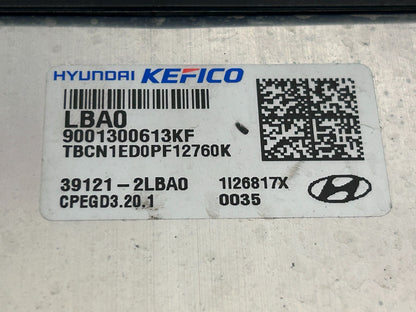Hyundai i20N BC3 MK3 2021-2024 1.6 Petrol T-gdi G4FV Engine ECU Unit 39121-2LBA0 - photo 5 of 7