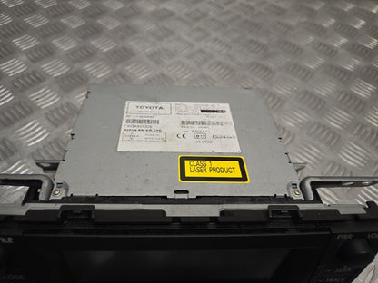 TOYOTA PRIUS MK3 2009-2015 SAT NAV STEREO MEDIA DISPLAY SCREEN UNIT 86120-47410