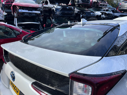 Toyota Prius Hybrid Facelift MK4 2019-2022 Genuine Tailgate Shell White (070) - photo 7 of 9