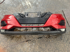 Nissan Qashqai J11 2017-2021 Facelift Front Bumper Naj Magnetic Red Metallic - photo 1 of 23
