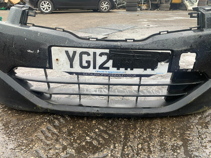 NISSAN QASHQAI J10 2010-2013 GENUINE FACELIFT FRONT BUMPER BLACK COLLECTION