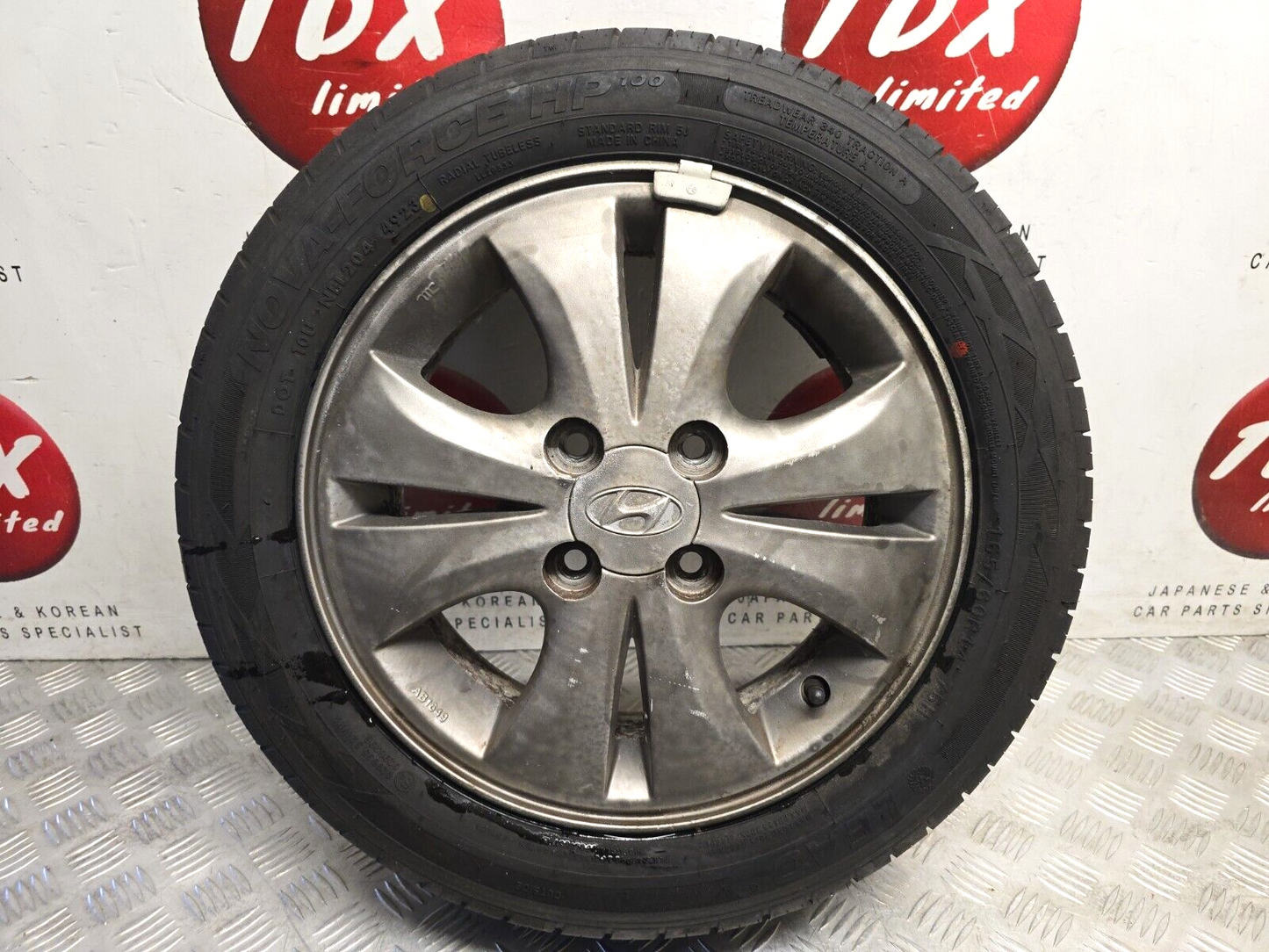 HYUNDAI I10 2007-2013 14" INCH GENUINE ALLOY WHEEL 5.5MM 165/60/14 52910-0X251