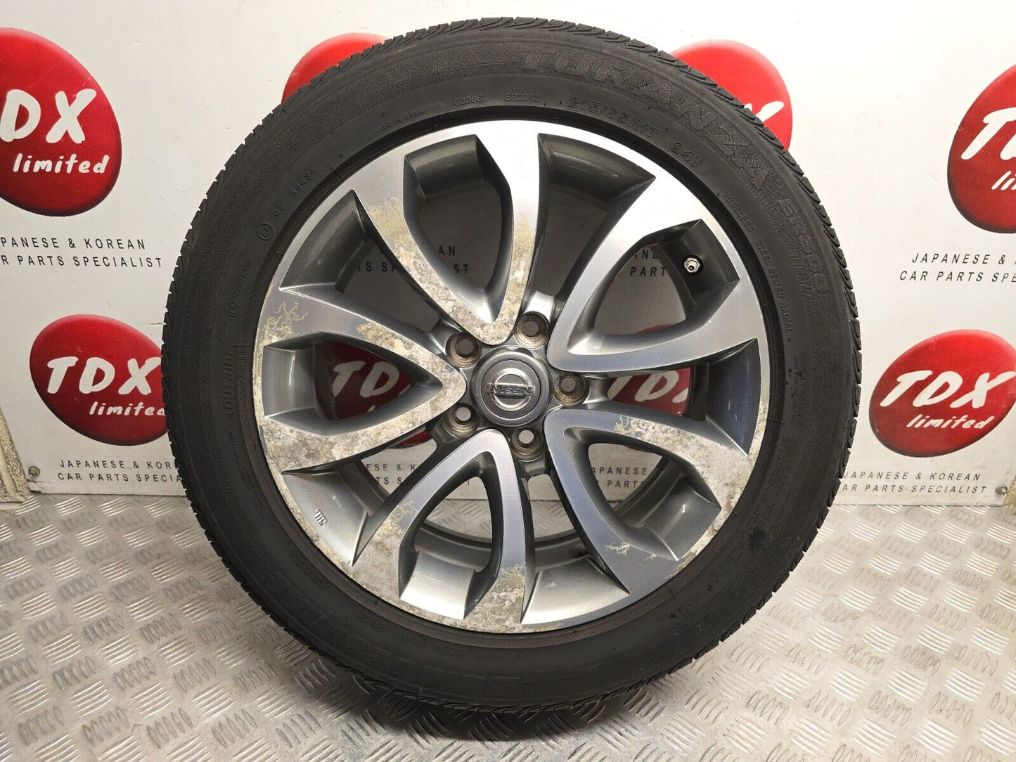 NISSAN JUKE F15 MK1 17" INCH 2010-2019 ALLOY WHEEL 2.3MM 7J 215/55/17 1KR7A