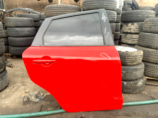 SUZUKI BALENO A1K MK2 2016-2019 DRIVER SIDE REAR COMPLETE DOOR Z4Q RED