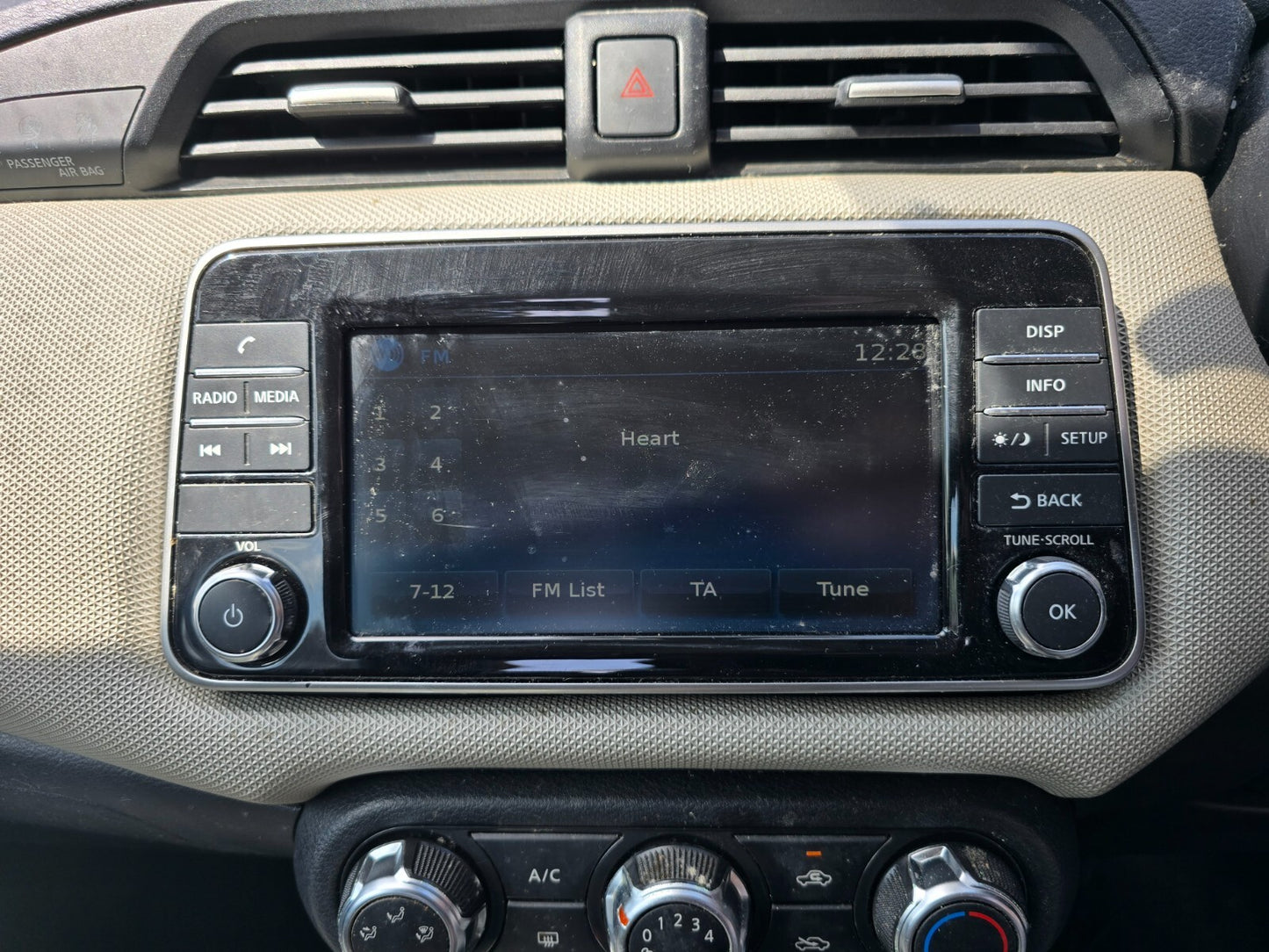 NISSAN MICRA K14 MK5 2017-2023 GENUINE MULTIMEDIA STEREO HEAD UNIT 2591A5FA0B