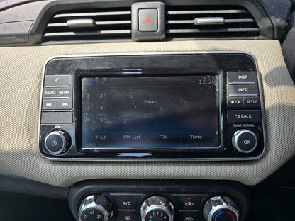NISSAN MICRA K14 MK5 2017-2023 GENUINE MULTIMEDIA STEREO HEAD UNIT 2591A5FA0B