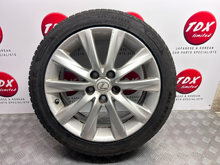 Lexus IS300h MK3 17" Inch 2014-2020 Genuine Alloy Wheel 6.9MM Tread 225/45/17 - photo 1 of 14