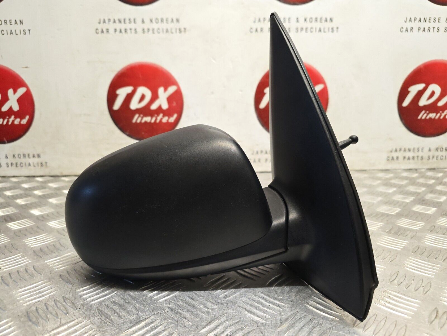 HYUNDAI I10 PA MK1 2007-2013 GENUINE DRIVERS SIDE MANUAL WING MIRROR BLACK