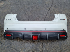Nissan Juke Nismo F15 2014-2019 Facelift Genuine Rear Bumper White 85022-3YV4H - photo 1 of 24