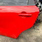 SUZUKI BALENO A1K MK2 2016-2019 PASSENGER SIDE REAR COMPLETE DOOR Z4Q RED