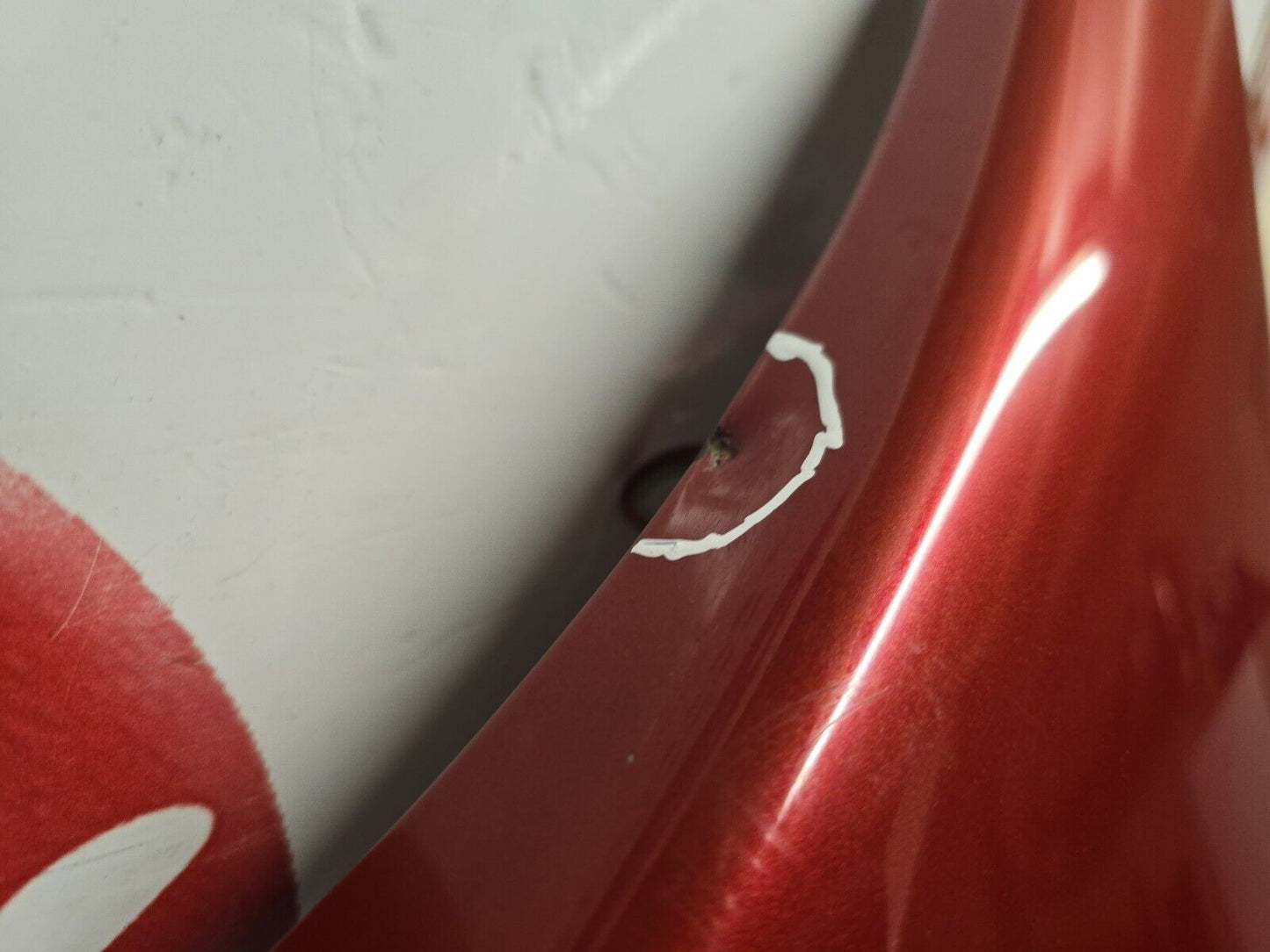 TOYOTA VERSO 2009-2012 GENUINE PASSENGER SIDE WING/FENDER RED