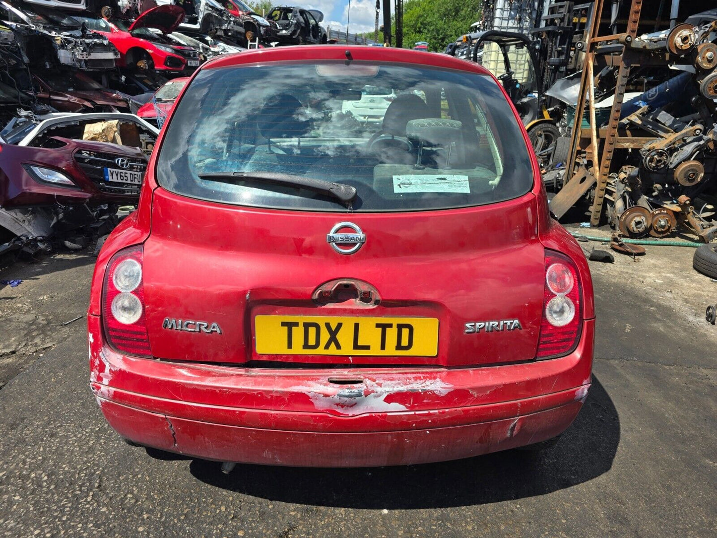 2007 NISSAN MICRA SPIRITA K12 MK3 FACELIFT 1.2 PETROL AUTO FOR PARTS SPARES