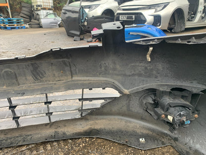 NISSAN QASHQAI J10 2010-2013 GENUINE FACELIFT FRONT BUMPER BLACK COLLECTION