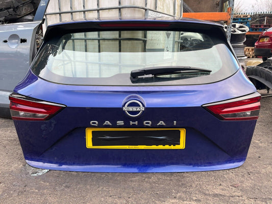 NISSAN QASHQAI J12 2022-2024 GENUINE REAR TAILGATEBOOT SHELL COLLECTION RBN BLUE