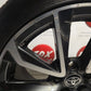 TOYOTA COROLLA MK12 2019-2024 18" DIAMOND CUT ALLOY WHEEL 7.3MM TYRE 225/40/18