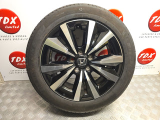 Honda Civic FL MK11 2022-2026 17" Diamond Cut Alloy Wheel + 5.9MM Tyre 215/50/17 - photo 1 of 12