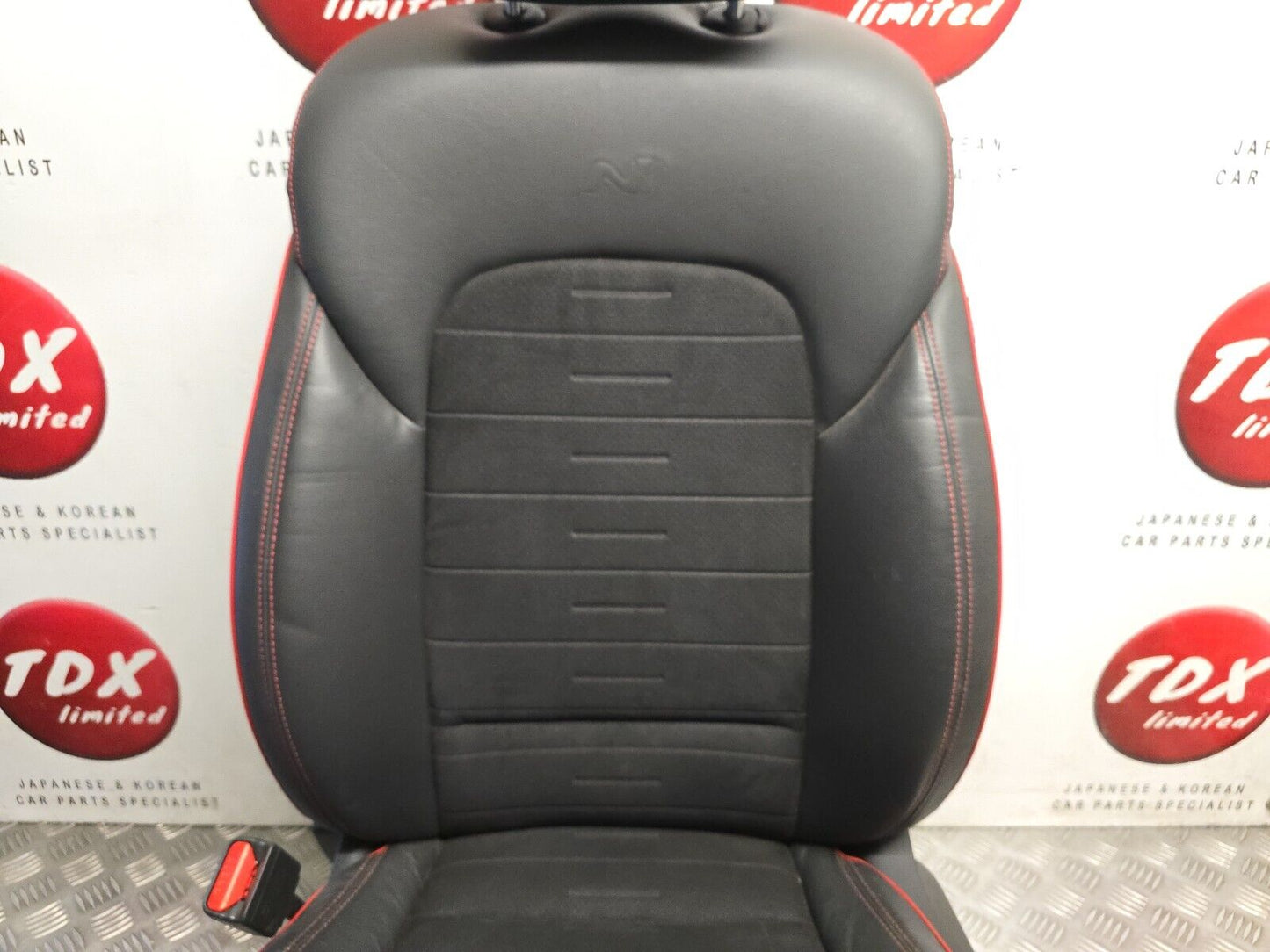 HYUNDAI TUCSON N-LINE 2018-2020 MK3 FACELIFT PASSENGERS FRONT LEATHER CLOTH SEAT