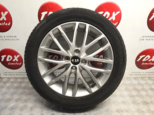 KIA RIO MK4 16" INCH 2018-2023 GENUINE ALLOY WHEEL 4.11MM 195/55/16 52910-H8200