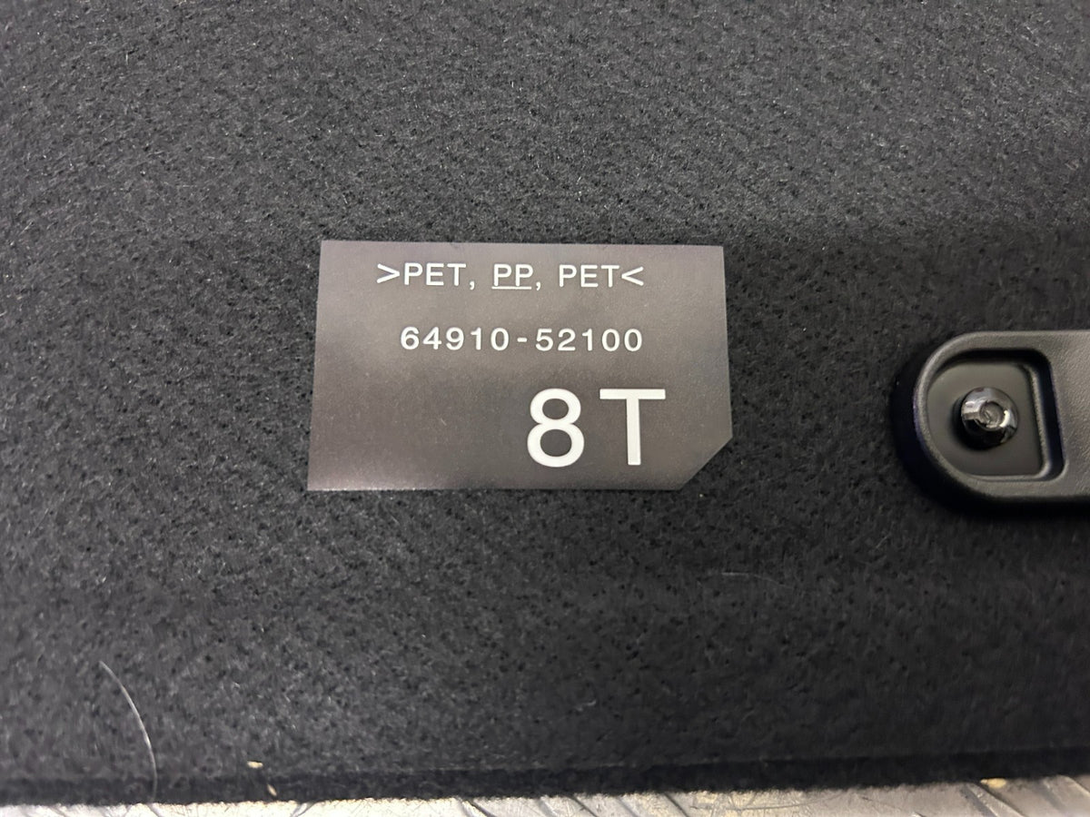 Lexus LBX AY10 MK1 2024-2026 Genuine Parcel Shelf Luggage Cpver 64910-52100 - photo 8 of 8