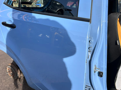 Kia Picanto MK3 2017-2023 Genuine Complete Driver Side Rear Door Abb Alice Blue - photo 5 of 6