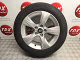 Hyundai I40 Vf 2011-2015 16" Inch Alloy Wheel Worn Tyre 205/60/16 52910-3Z100 2 1