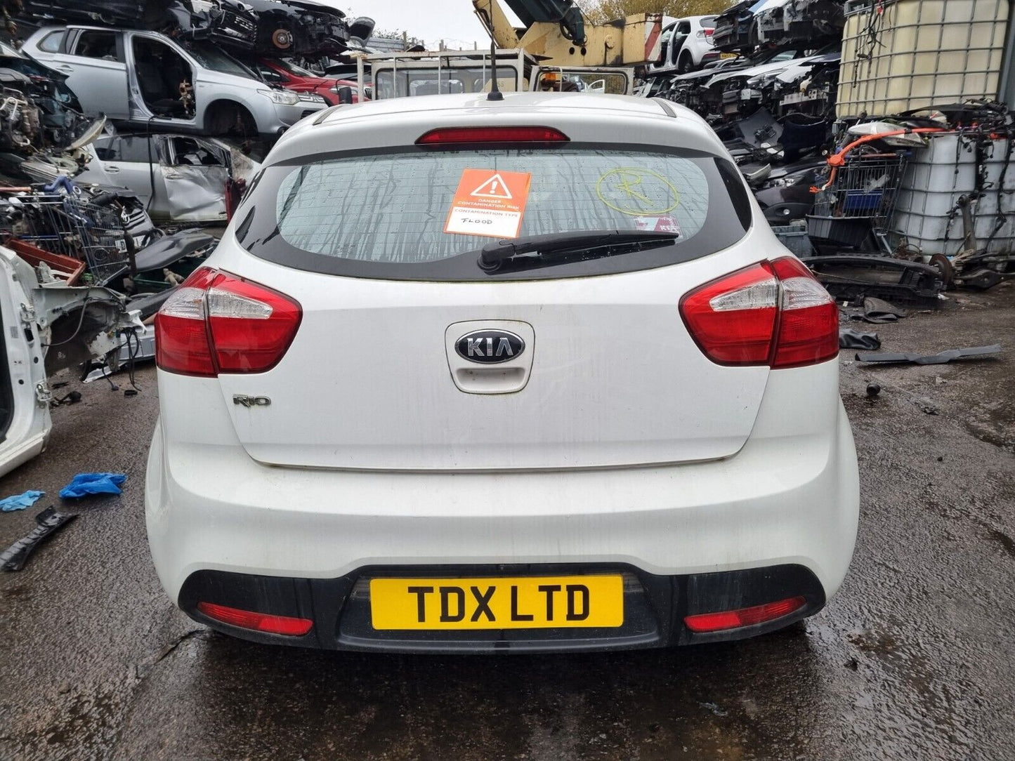 2014 KIA RIO (UB) MK3 1.2 PETROL 5 SPEED MANUAL 5DR HATCH FOR PARTS & SPARES