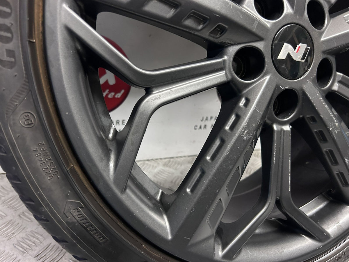 Hyundai i20N BC3 MK3 2021-2024 Genuine 18" Alloy Wheel + 3.1 Mm Tyre 52910-C0000 - photo 2 of 16