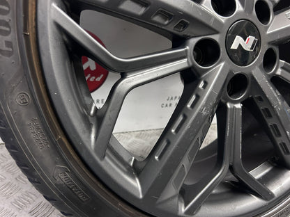Hyundai i20N BC3 MK3 2021-2024 Genuine 18" Alloy Wheel + 3.1 Mm Tyre 52910-C0000 - photo 2 of 16