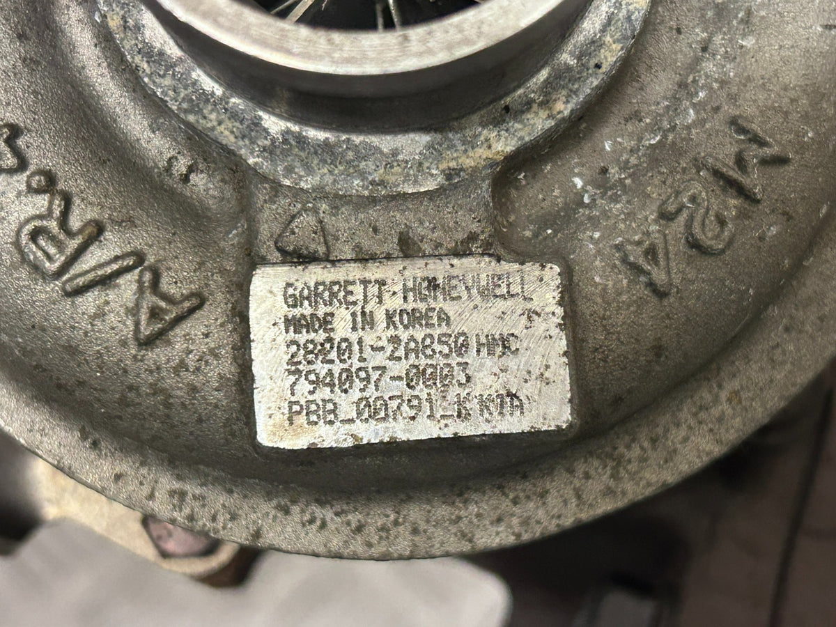Kia Sportage SL MK3 2010 1.7 Diesel D4FD Euro 5 Turbo Charger 28201-2A850 - photo 9 of 9