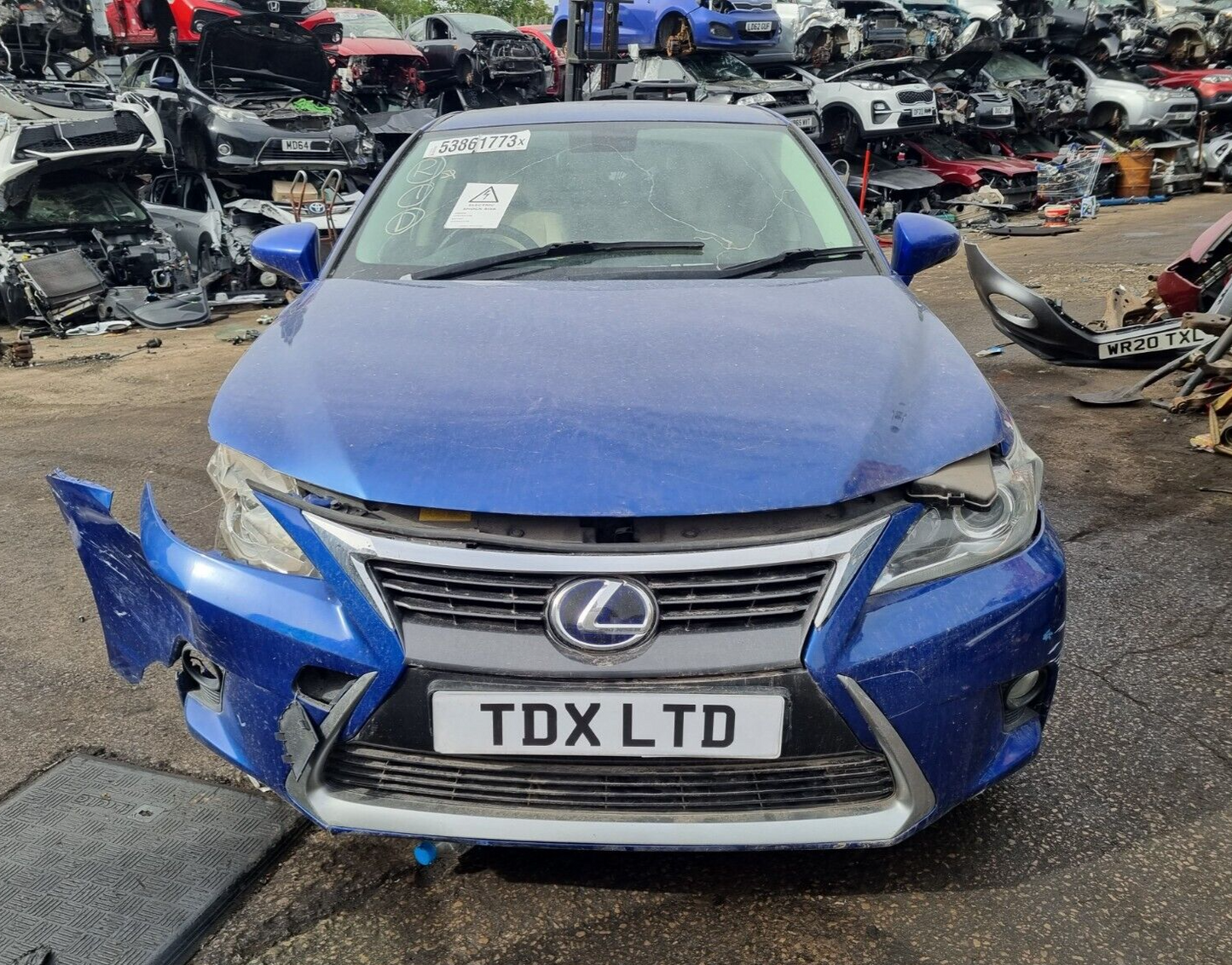 2014 LEXUS CT200H SE ZWA10 1.8 HYBRID 1 SPEED CVT AUTO VEHICLE PARTS SPARES