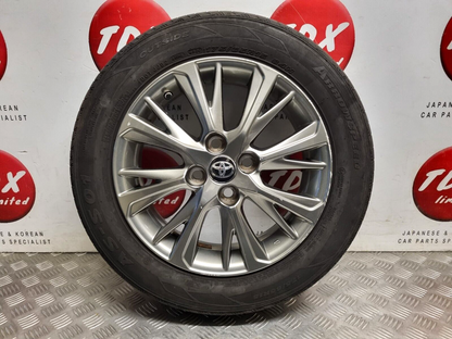 TOYOTA YARIS MK3 2017-2020 15 INCH GREY ALLOY WHEEL 175/65/15 3MM 5J 42611-0DG70