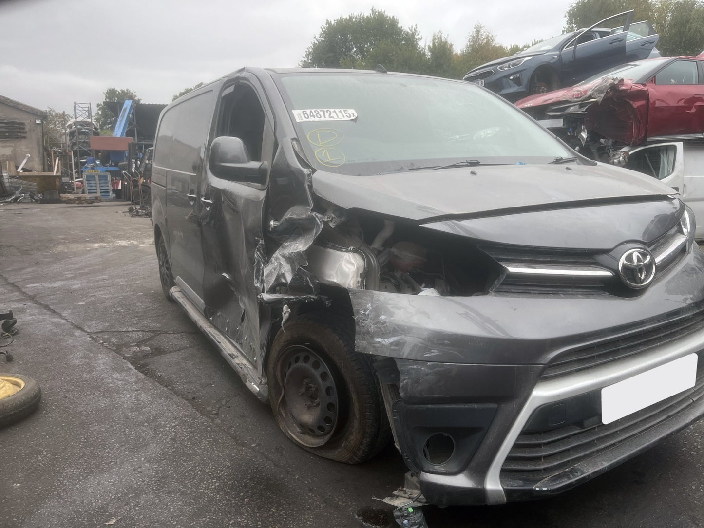 2018 TOYOTA PROACE 1.6 DIESEL 5 SPEED MANUAL PANEL VAN VEHICLE FOR BREAKING AND PARTS